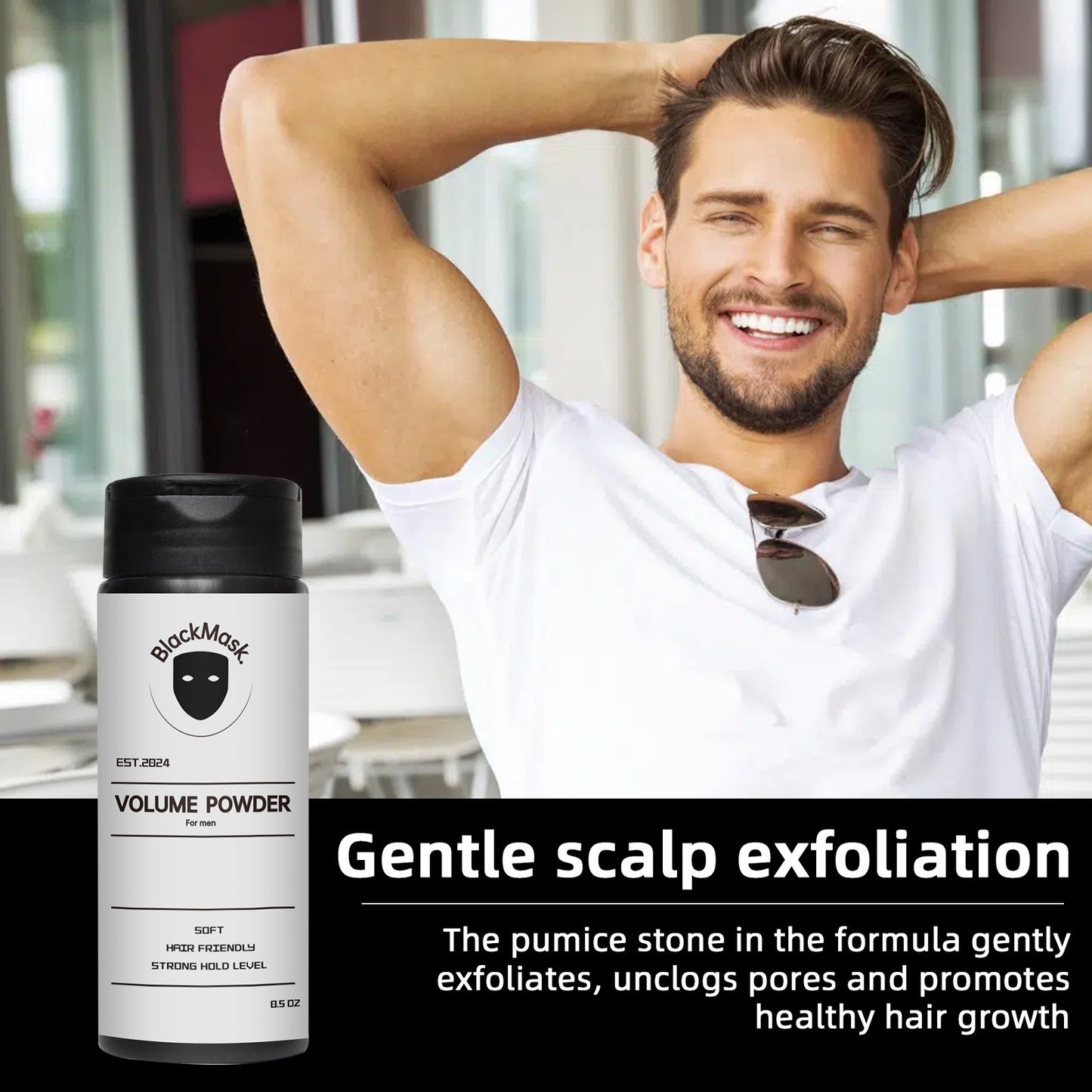 Hairstyle Powder Strong Long-lasting Styling Increases Texture