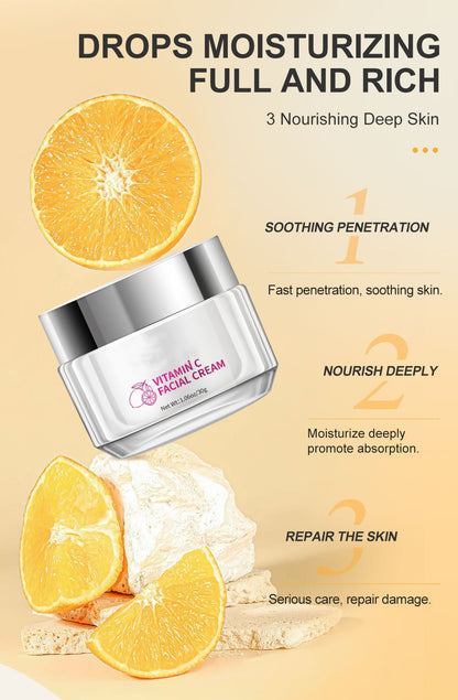 Vitamin C Face Cream – Brightening, Anti-Aging & Hydrating Skin Care Moisturizer
